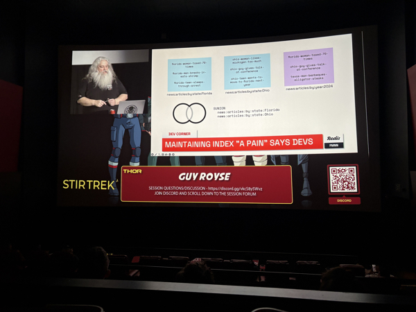 Guy Royse humorously covered the basics of Redis as a cache and database